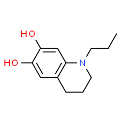 6,7-Quinolinediol, 1,2,3,4-tetrahydro-1-propyl- (9CI) structure