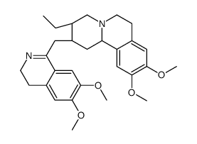 Emetan, 1',2'-didehydro-6',7',10,11-tetramethoxy-结构式