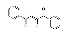 2-chloro-1,4-diphenyl-but-2t-ene-1,4-dione结构式