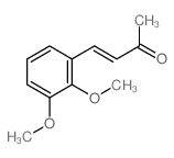 (E)-4-(2,3-dimethoxyphenyl)but-3-en-2-one structure
