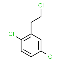 1,4-Dichloro-2-(2-chloroethyl)benzene structure