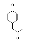 4-Acetonyl-2-cyclohexene-1-one Structure