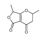 2,7-dimethyl-3,7-dihydro-2H-furo[3,4-b]pyran-4,5-dione Structure