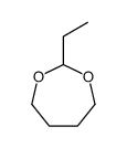 2-ethyl-1,3-dioxepane Structure