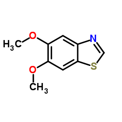 5,6-Dimethoxy-1,3-benzothiazole Structure