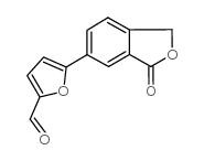 5-(3-oxo-1H-2-benzofuran-5-yl)furan-2-carbaldehyde结构式