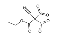 cyanodinitroethoxycarbonyl methane Structure