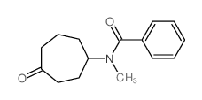 N-methyl-N-(4-oxocycloheptyl)benzamide结构式