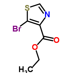 5-溴噻唑-4-甲酸乙酯结构式