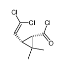 (1R-trans)-3-(2,2-dichlorovinyl)-2,2-dimethylcyclopropanecarbonyl chloride picture