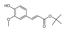 t-Butylferulat结构式