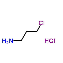 3-Chloropropylamine hydrochloride Structure