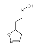 N-[2-(4,5-dihydro-1,2-oxazol-5-yl)ethylidene]hydroxylamine Structure