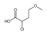 2-chloro-4-methoxybutanoic acid Structure