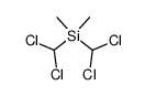 bis(dichloromethyl)dimethylsilane Structure