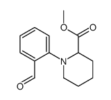 methyl 1-(2-formylphenyl)piperidine-2-carboxylate结构式