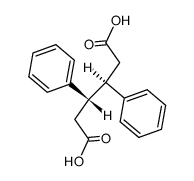 meso-3,4-diphenyl-adipic acid结构式