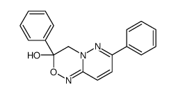 3,7-diphenyl-4H-pyridazino[6,1-c][1,2,4]oxadiazin-3-ol结构式