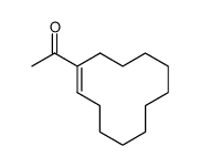 1-(cyclododec-1-en-1-yl)ethan-1-one结构式