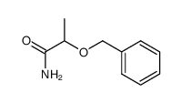 2-benzyloxy-propionamide Structure