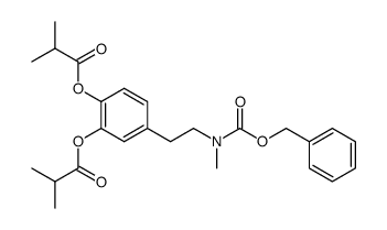 3,4-O-diisobutyryl-N-benzyloxycarbonylepinine结构式