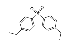 4,4'-sulfonylbis(ethylbenzene) Structure