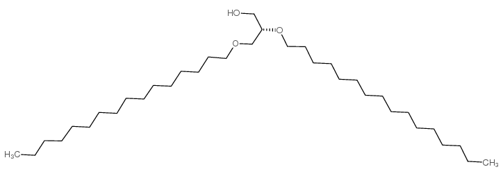 1,2-o-dihexadecyl-sn-glycerol Structure
