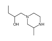 1-Piperazineethanol,-alpha--ethyl-3-methyl-(9CI) structure