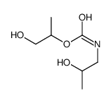 1-hydroxypropan-2-yl N-(2-hydroxypropyl)carbamate Structure