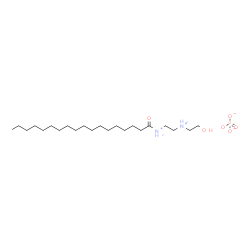 [2-[(2-hydroxyethyl)ammonio]ethyl](stearoyl)ammonium hydrogen phosphate structure