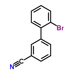 2'-bromobiphenyl-3-carbonitrile结构式