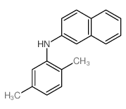 2-Naphthalenamine,N-(2,5-dimethylphenyl)- Structure