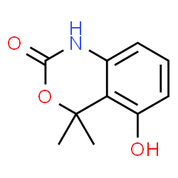 2H-3,1-Benzoxazin-2-one,1,4-dihydro-5-hydroxy-4,4-dimethyl-(9CI) Structure