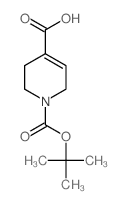 1-Boc-1,2,3,6-tetrahydropyridine-4-carboxylic Acid structure