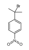 1-(2-bromopropan-2-yl)-4-nitrobenzene Structure