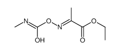 ethyl 2-(methylcarbamoyloxyimino)propanoate结构式