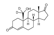 19-Hydroxy Androstendione-19-d2 Structure