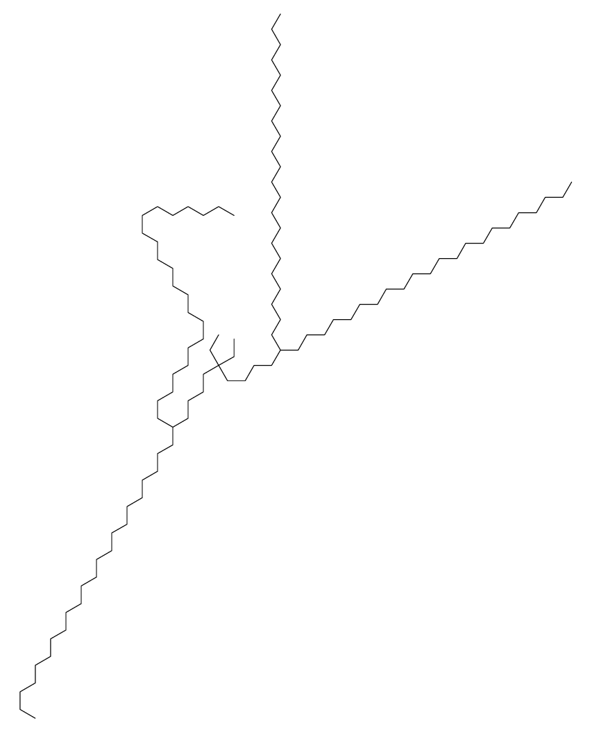 23,33-di(docosyl)-28,28-diethylpentapentacontane Structure