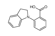 2-(2,3-dihydroindol-1-yl)benzoic acid结构式