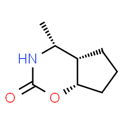 Cyclopent[e]-1,3-oxazin-2(3H)-one, hexahydro-4-methyl-, (4-alpha-,4a-ba-,7a-ba-)- (9CI)结构式