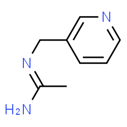 Ethanimidamide, N-(3-pyridinylmethyl)- (9CI)结构式