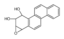 syn-Chrysene-3,4-diol 1,2-oxide结构式