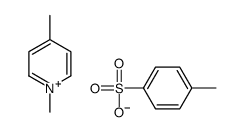 1,4-dimethylpyridin-1-ium,4-methylbenzenesulfonate Structure