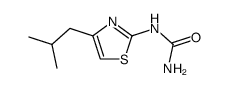 1-(4-isobutylthiazol-2-yl)urea Structure