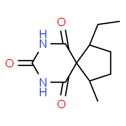 7,9-Diazaspiro[4.5]decane-6,8,10-trione,1-ethyl-4-methyl-(5CI) Structure