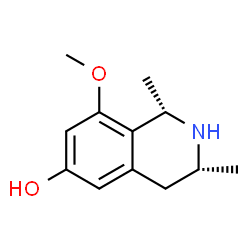 6-Isoquinolinol,1,2,3,4-tetrahydro-8-methoxy-1,3-dimethyl-,(1S-cis)-(9CI) picture