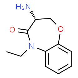 1,5-Benzoxazepin-4(5H)-one,3-amino-5-ethyl-2,3-dihydro-,(3R)-(9CI)结构式