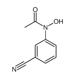 N-(3-cyanophenyl)-N-hydroxyacetamide Structure