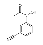 N-(3-cyanophenyl)-N-hydroxyacetamide结构式