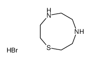 1-thia-4,7-diazacyclononane bis(hydrobromide)结构式